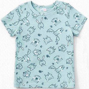 YOULALA Фуфайка 588446 1458700507 голубой