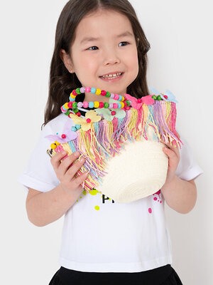 PLAYTODAY Сумка 588519 12622833 бежевый,разноцветный