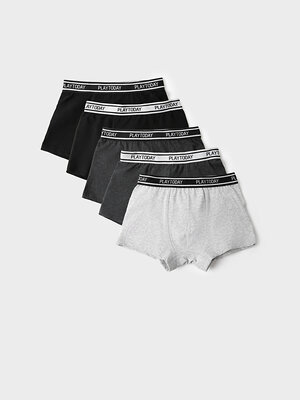 PLAYTODAY Трусы 588532 12611348 черный,серый меланж,черный