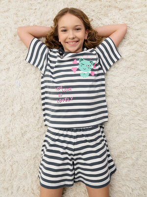 PELICAN Пижама 588570 WFATH3389U Серый