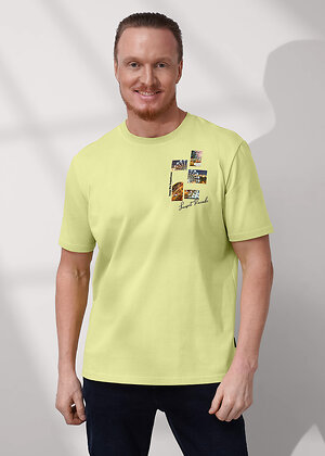 CLEVER Футболка 588681 560351/15кд 1_п св.жёлтый