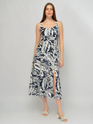 VISERDI Платье 588723 10467-сбц 4561535 бело-синий