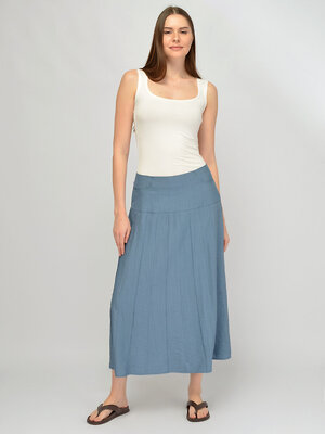 VISERDI Юбка 588727 10472-джс 9561005 джинсовый