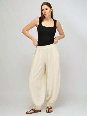 VISERDI Брюки 588734 10475-нат 8561150 бежевый