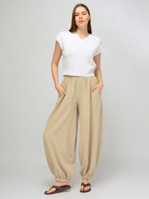 VISERDI Брюки 588735 10475-беж 8561150 бежевый