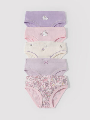 CROCKID Трусы 588804 МП 1978-5уп фиолетовый