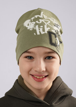 CLEVER Шапка 588918 566026/2рп хаки