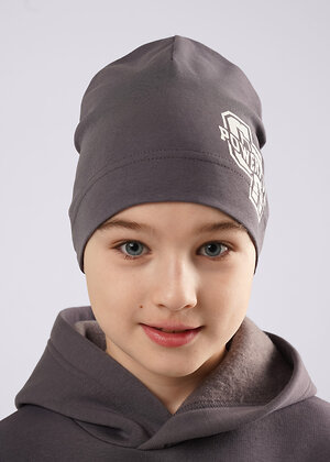 CLEVER Шапка 588936 566027/1рп т.серый