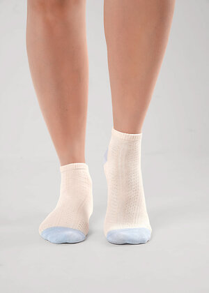 CLEVER Носки 588959 Д5562/1 меланж бежевый