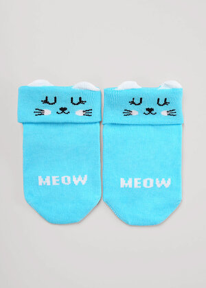 CLEVER Носки 588981 С002 10-12 св.бирюзовый