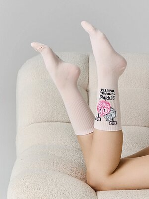 MARK FORMELLE Женские носки 589031 217K-3564 зефирный