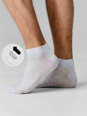 MARK FORMELLE Мужские носки 589050 131A-1587 св.сер.мел /белый /черный/