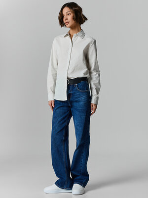 MARK FORMELLE Рубашка 589060 122880 полоска на морозной мяте