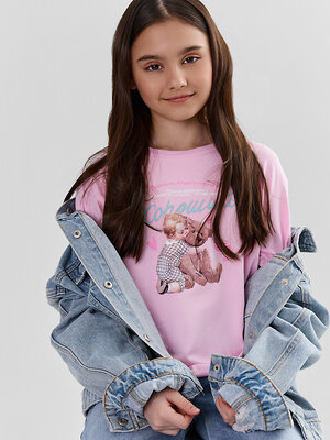 MARK FORMELLE Футболка 589155 117915 орхидея +печать