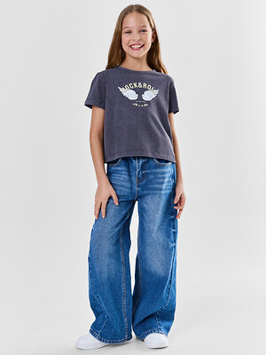 MARK FORMELLE Футболка 589157 117946 ACID WASH обсидиан +печать