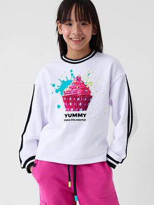 PLAYTODAY Толстовка 589224 12621173 белый