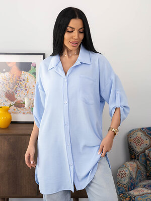 Текс-плюс Туника 589387 00-00247662 Голубой