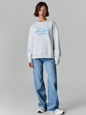 MARK FORMELLE Свитшот 589621 122813/1 серый меланж