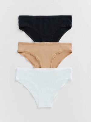 MARK FORMELLE Трусы 589632 417729-3 белый + обжаренный миндаль + черный