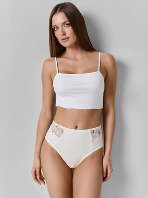 MARK FORMELLE Трусы 589643 412649 розочки на молочном