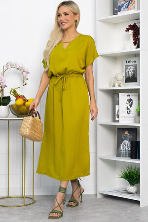 LT Collection Платье 589708 П15346-5М оливковый