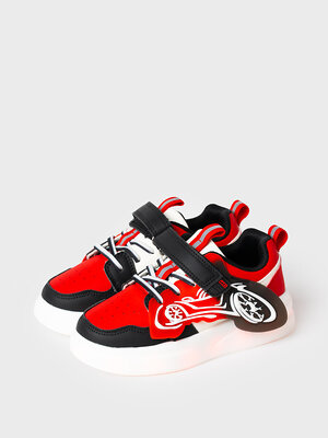 PLAYTODAY Полуботинки 589899 12612746 черный,красный