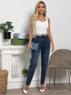 LT Collection Джинсы 589928 Б15436-12М синий