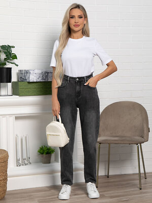 LT Collection Джинсы 590047 Б15437-12М темно-серый