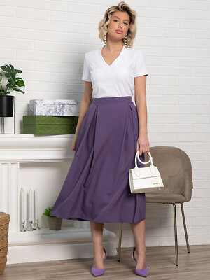 LT Collection Юбка 590049 Ю14389-16М фиолетовый