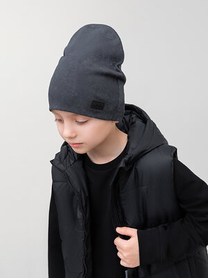 Bodo Шапка 590133 10-422MU графит (черный)