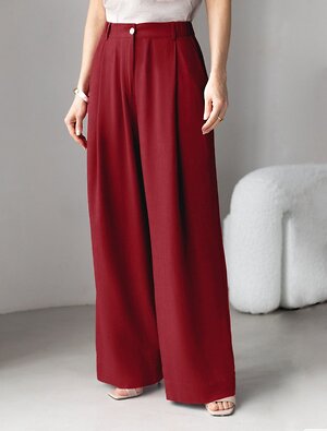 VILATTE Брюки 590347 D24.308 гранатовый