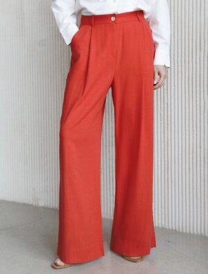 VILATTE Брюки 590348 D24.308 коралловый