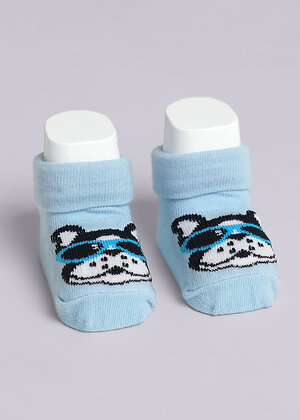 CLEVER Носки 590433 С009 7-8 св.голубой