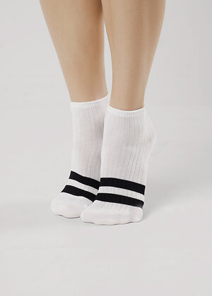 CLEVER Носки 590434 Д5501 белый/чёрный