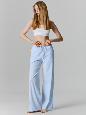 MARK FORMELLE Брюки 590445 532410 бантики на голубой полоске