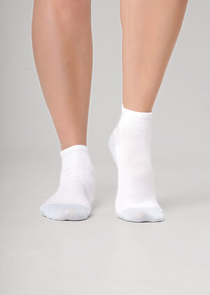 CLEVER Носки 590467 Д5606 белый/св.голубой