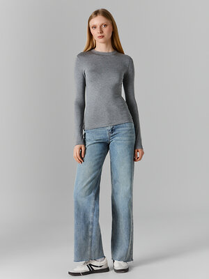 MARK FORMELLE Джемпер 590498 122984 серый меланж