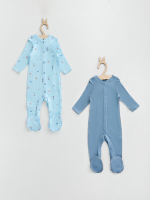 MARK FORMELLE Комбинезон 590506 14014-2 маяк на голубом небе +серо -синий