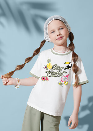 CLEVER Футболка 590704 867435/17кд_п молочный