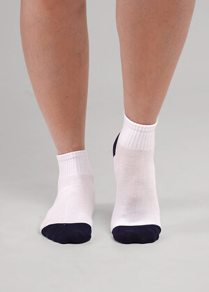 CLEVER Носки 590707 Д5654 белый/т.синий