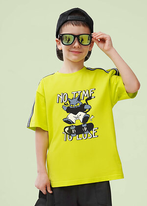 CLEVER Футболка 590708 867421/18кд_п зелёный "неон"