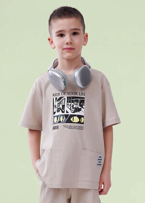 CLEVER Футболка 590711 867419/18кд_п бежевый