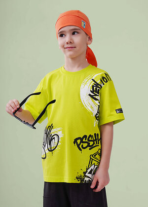 CLEVER Футболка 590715 867430/18кд_п зелёный "неон"