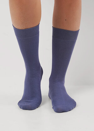 CLEVER Носки 590742 К008Л джинсовый