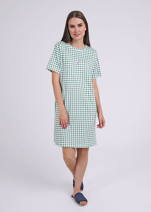 CLEVER Платье 590775 LDR14-968/2 молочный/св.зелёный