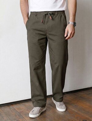 VILATTE Брюки 590886 U24.002 темно-оливковый