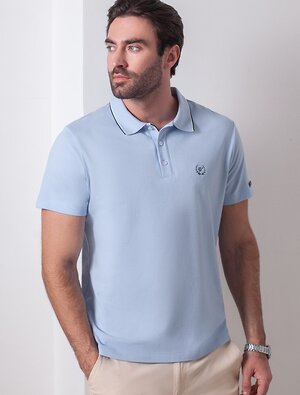 VILATTE Футболка 590892 U49.057 голубой