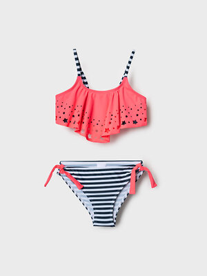 PLAYTODAY Купальный костюм 591017 12621541 розовый,темно-серый,белый