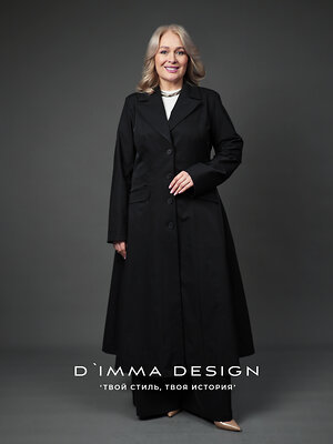 DIMMA Плащ 591098 2675 Черный