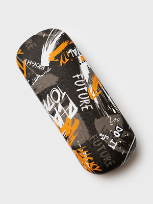 PLAYTODAY Футляр для очков 591258 12611848 черный,оранжевый,белый